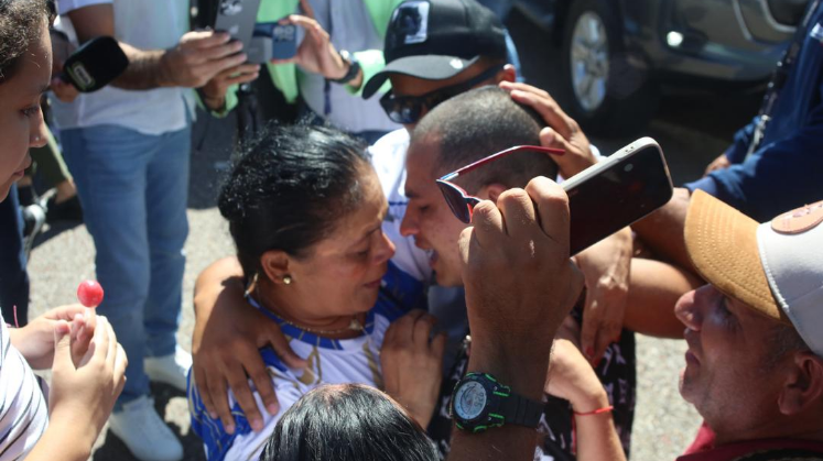 Entre los liberados están los cucuteños Edwin Colmenares y David Misse.