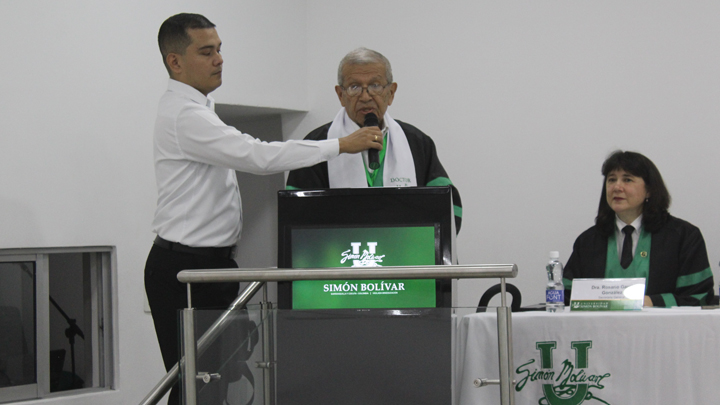 Tomás Wilches Bonilla agradeció el reconocimiento que recibió este 2 de octubre.