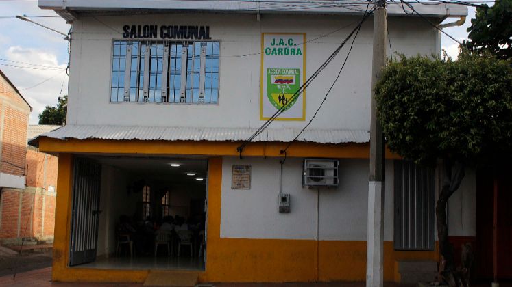 el salón comunal de Carora es de los más modernos de Cúcuta.