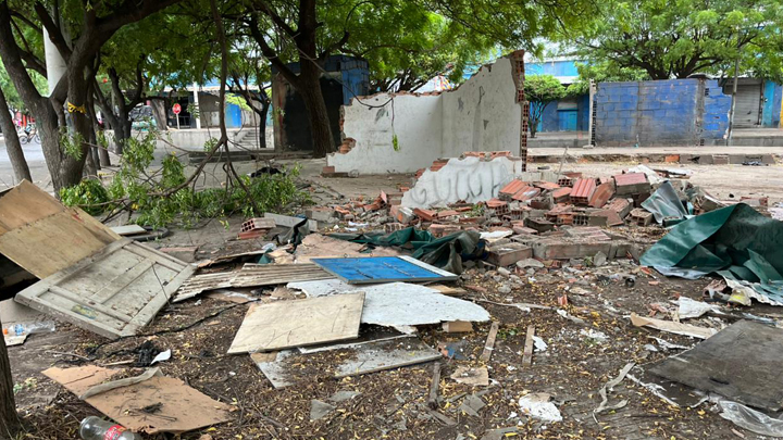 Una acción de tutela había suspendido la demolición 