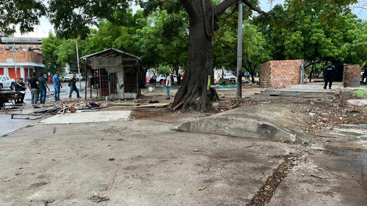 La administración espera una recuperación del espacio público