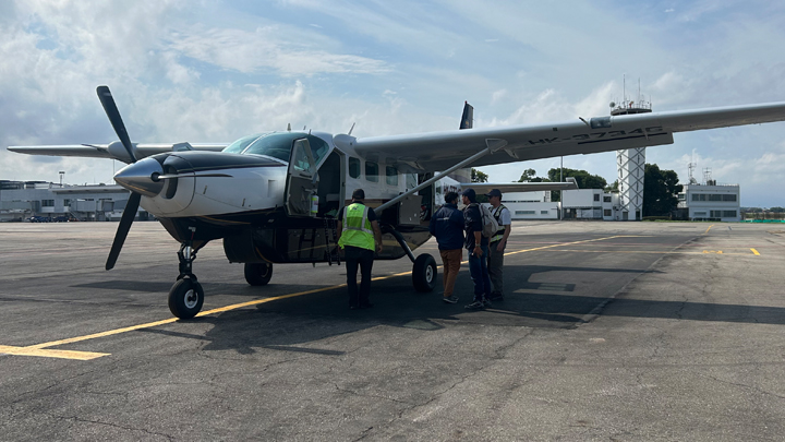 Parques Nacionales Naturales Colombia está a cargo del traslado. 