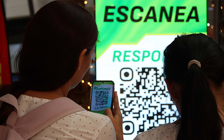 Hubo una trivia para entretener a los asistentes. / Foto Stefany Peñaloza-La Opinión