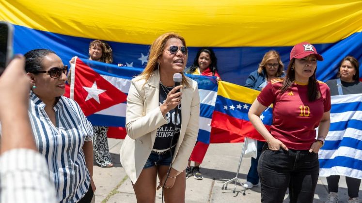 En Uruguay también se presentaron concentraciones pacíficas