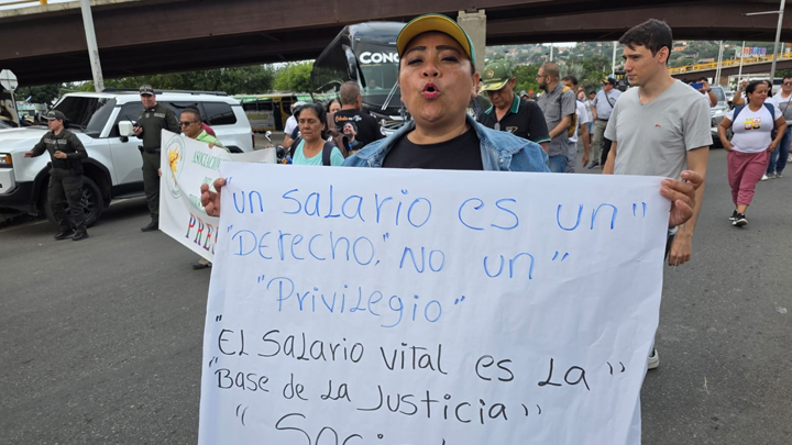 Cucuteños se van a concentrar en el parque Santander. 
