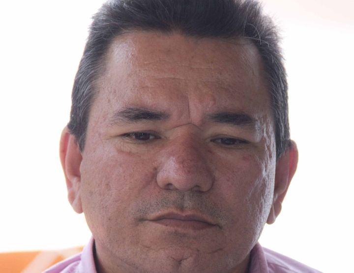 Alfonso Parra, dirigente comunitario/Foto archivo