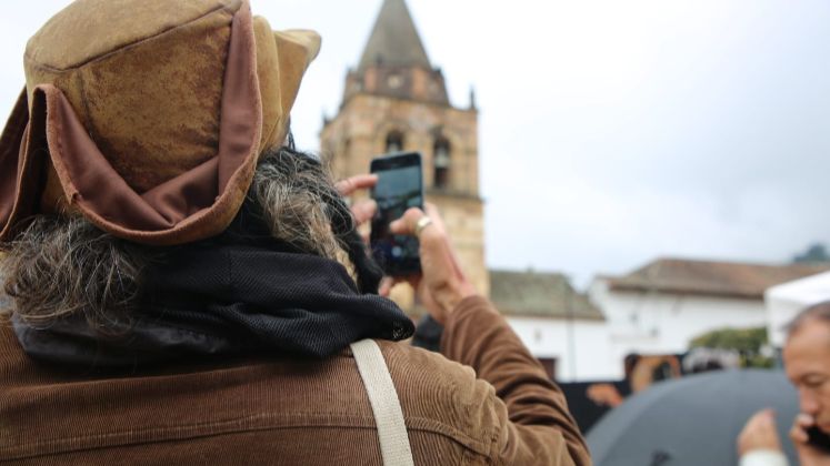 Desde varios municipios e incluso Venezuela, las personas visitan Pamplona