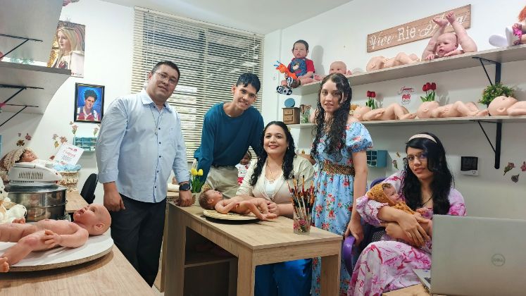 Inspiración Reborn es una empresa familiar. / Fotos: Cortesía 