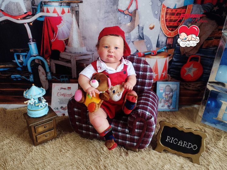 Ricardito, el bebé reborn diseñado para una mujer en Cúcuta. 