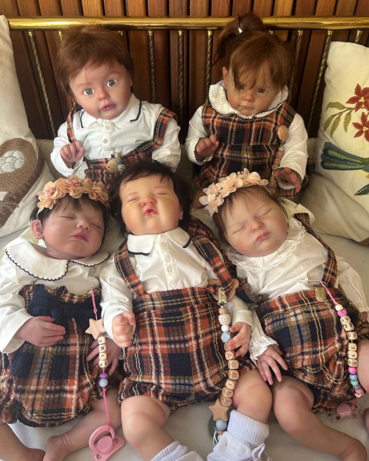 Un auténtico bebé reborn se distingue por unos detalles extremadamente precisos y meticulosos.