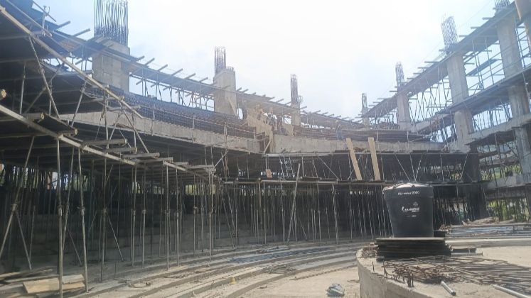 Auditorio en construcción