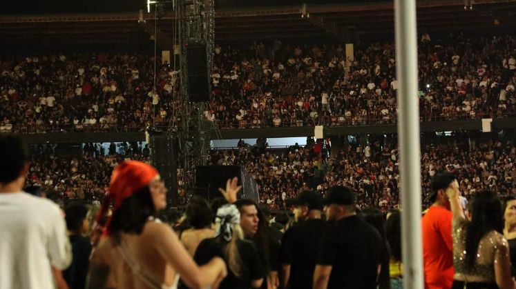 El concierto generó un importante impacto económico en la ciudad de aproximadamente 24 mil millones de pesos.