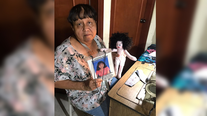 Paulina Mahecha empezó la búsqueda de su hija cuatro días después de su desaparición y desde entonces no ha parado. Ahora pide le devuelvan los restos mortales de su hija./Foto: cortesía