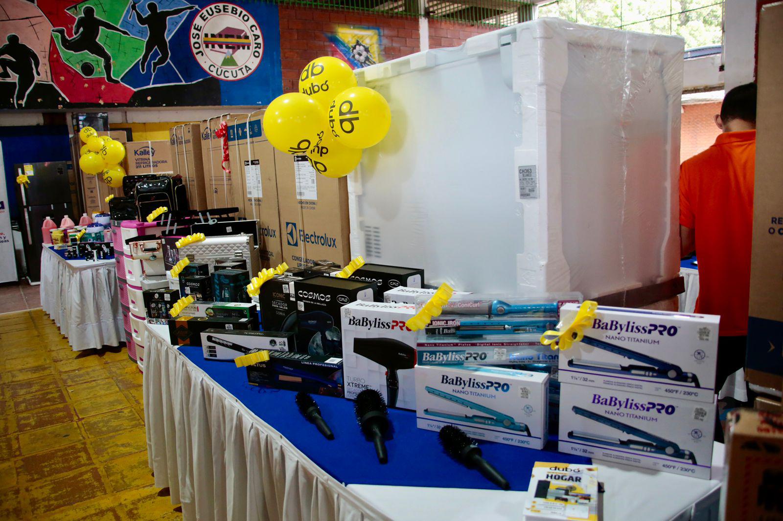 Insumos que fueron entregados a través del proyecto Inspira