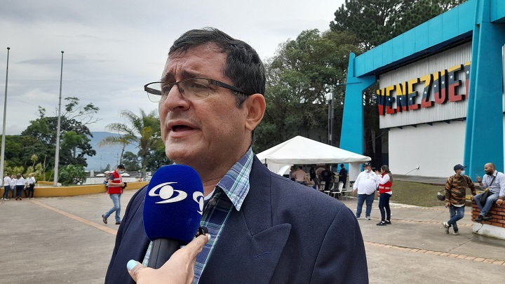 Enrique Chacón, presidente de la Asociación de Transportistas de Combustibles del estado Táchira. 