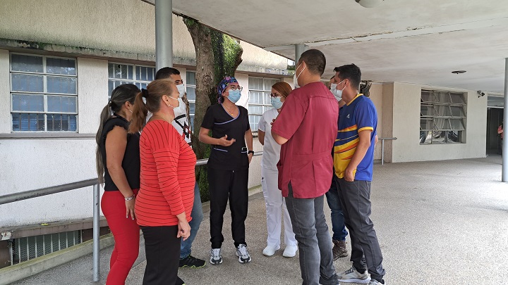 Enfermeros de UCI denunciaron hechos de amedrentamiento. 