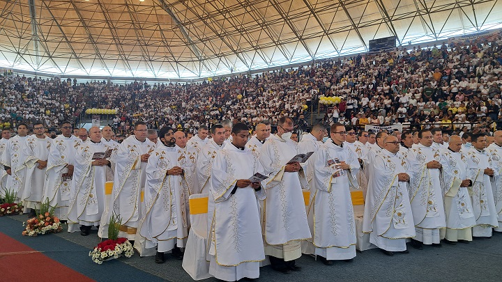 Sacerdotes de todo el Táchira estuvieron presentes en la actividad 