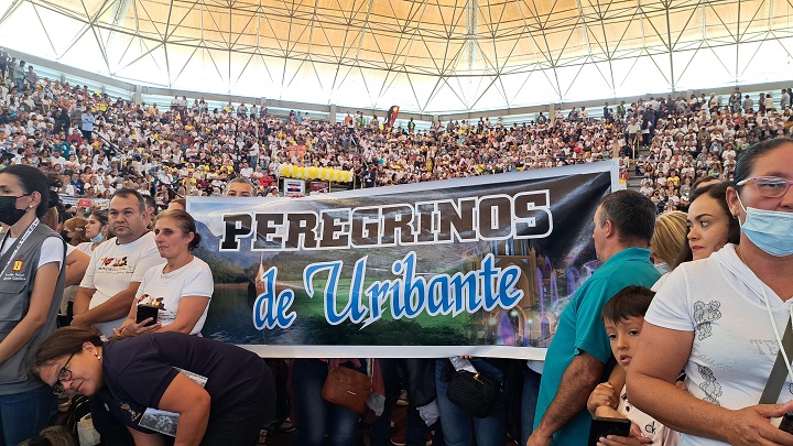 Feligreses de todos los rincones del Táchira se hicieron presentes 