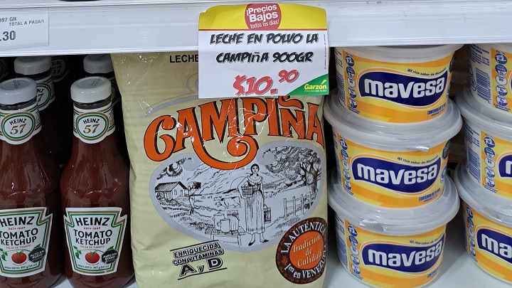 Los precios de algunos productos pueden duplicar el precio de lo que cuestan en Cúcuta. 