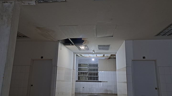  En franco deterioro se encuentra la Unidad de Pacientes Agudos del Hospital Central de San Cristóbal. 