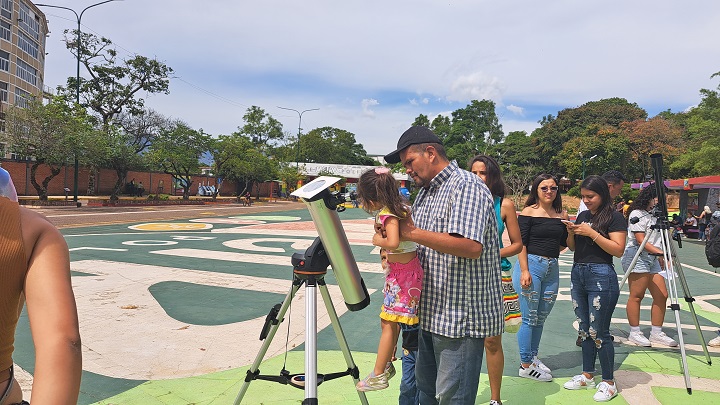 Buscan fomentar el interés por la astronomía en Venezuela. / Fotos: Anggy Polanco / La Opinión