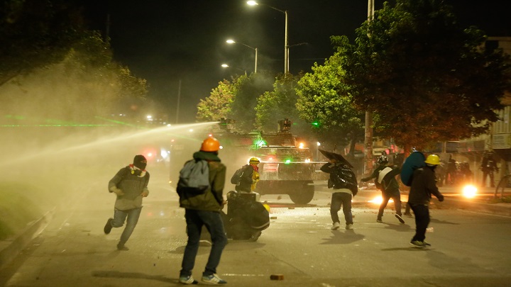 Paro Nacional 20 de julio. Lugar: Av. Suba con Cali./Foto: Colprensa 