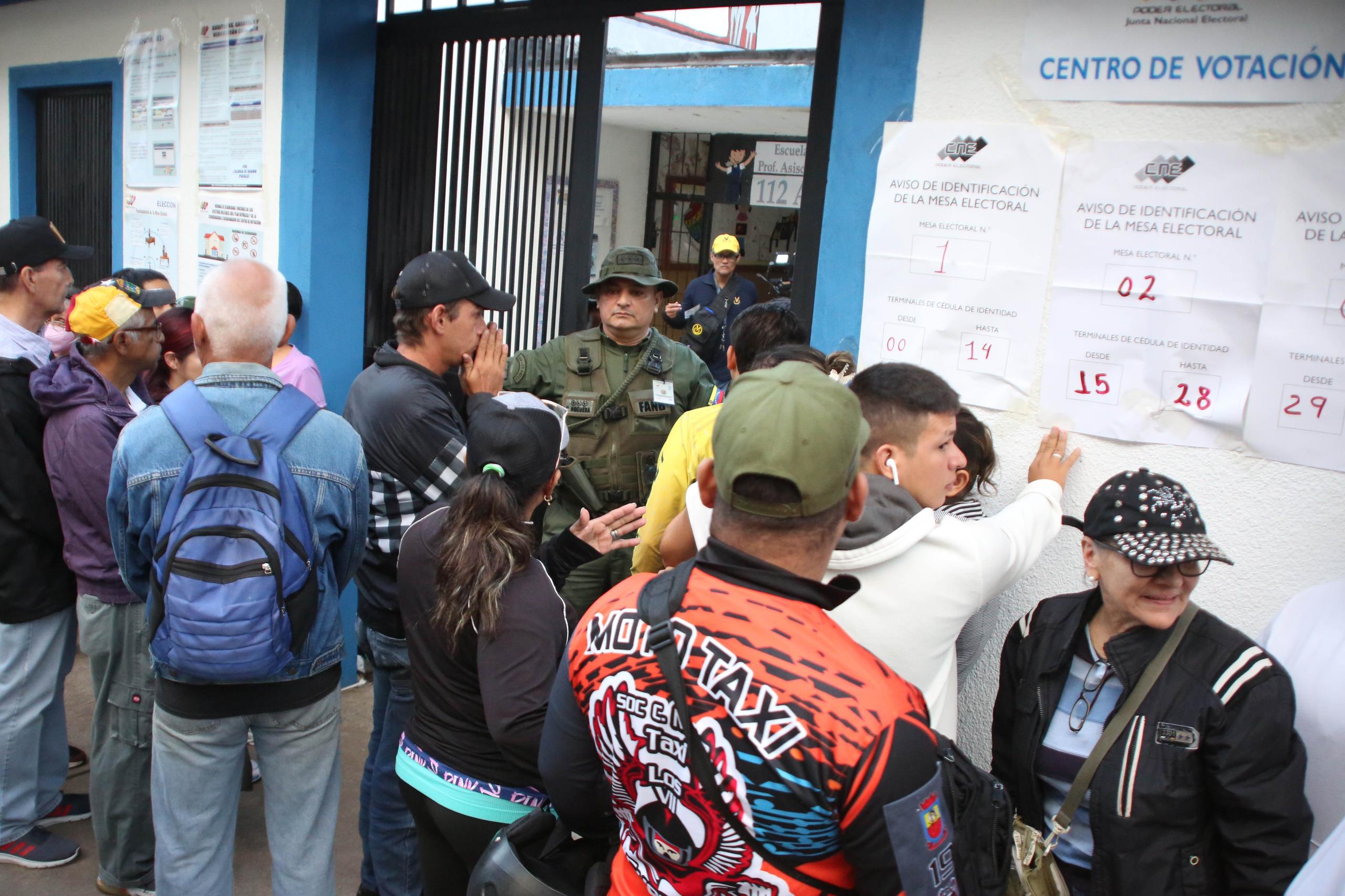 Centros de votación en el Táchira 