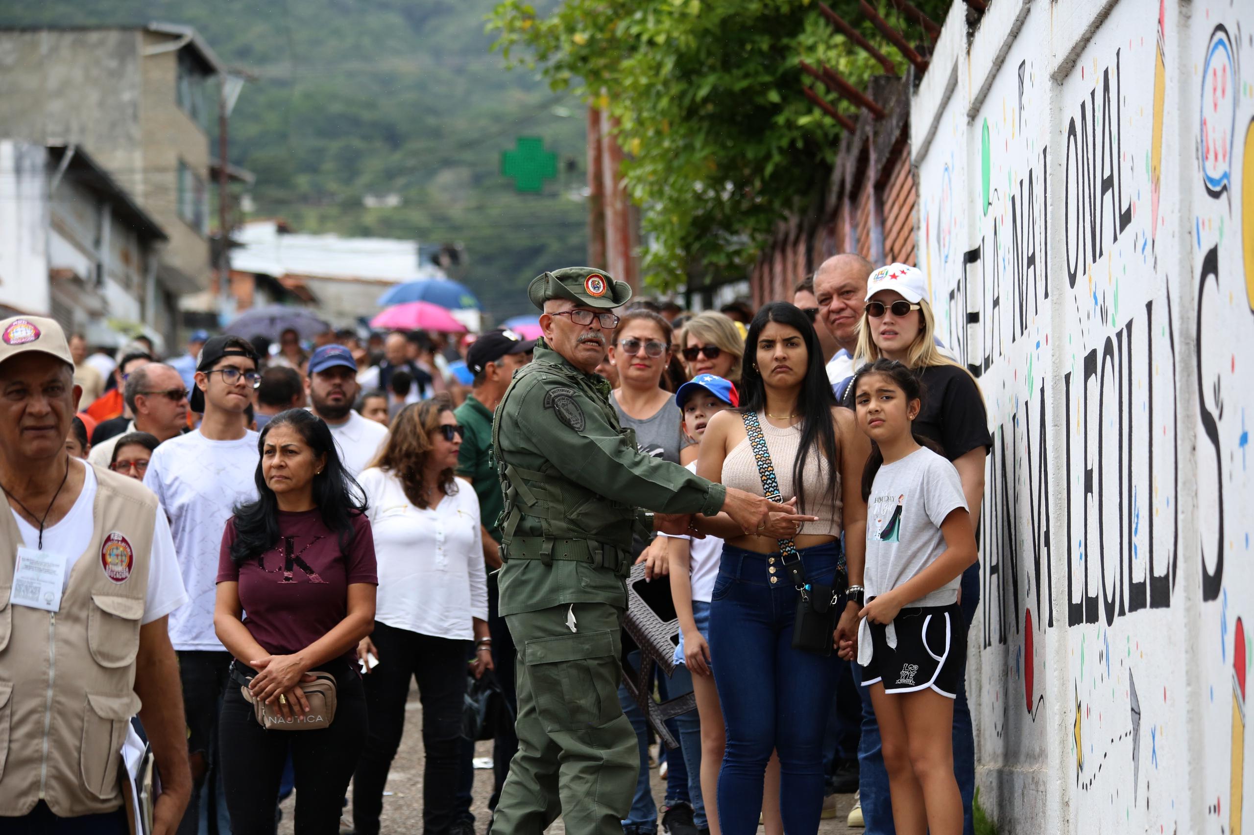 Centros de votación en el Táchira 