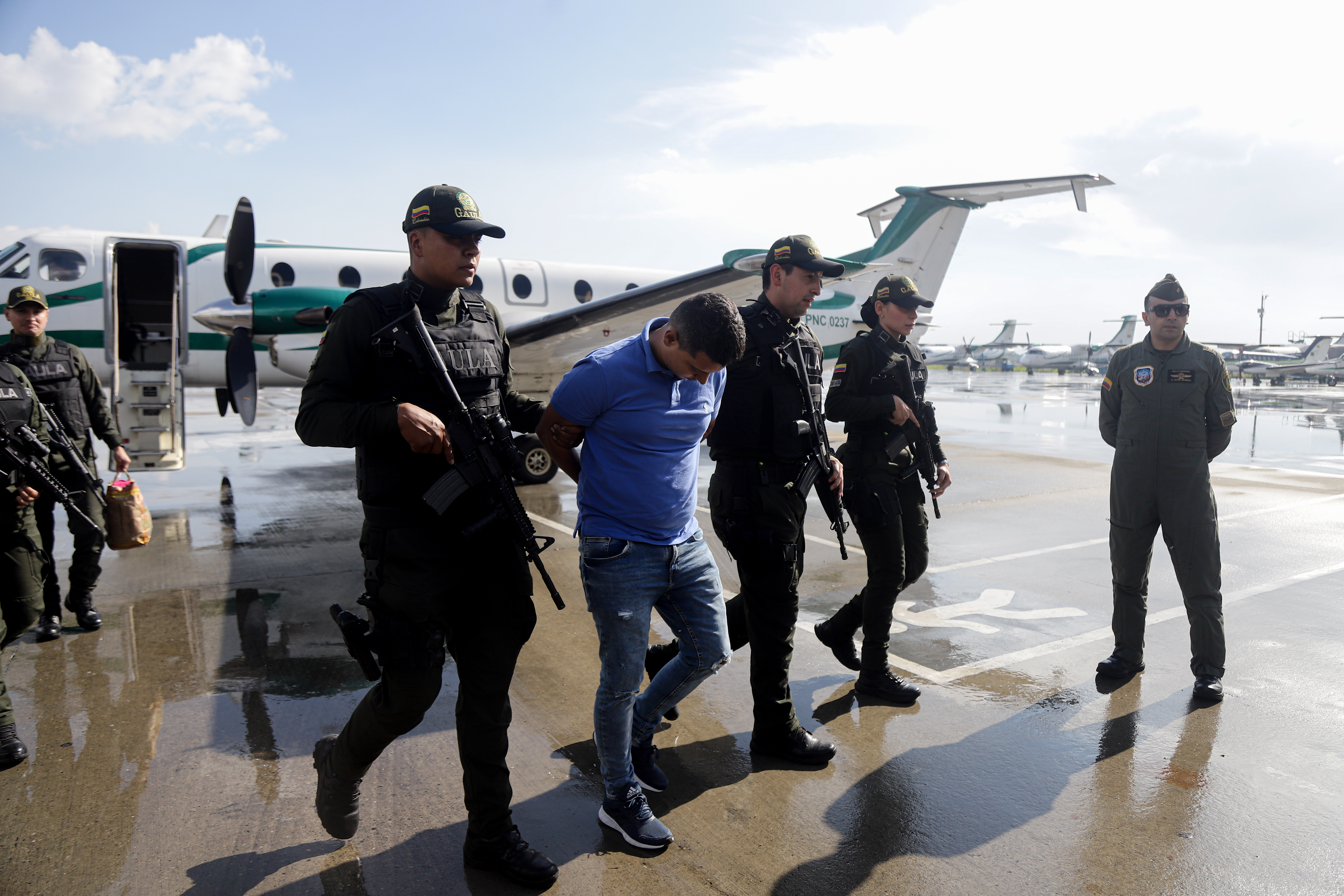 El cabecilla de la banda en Colombia