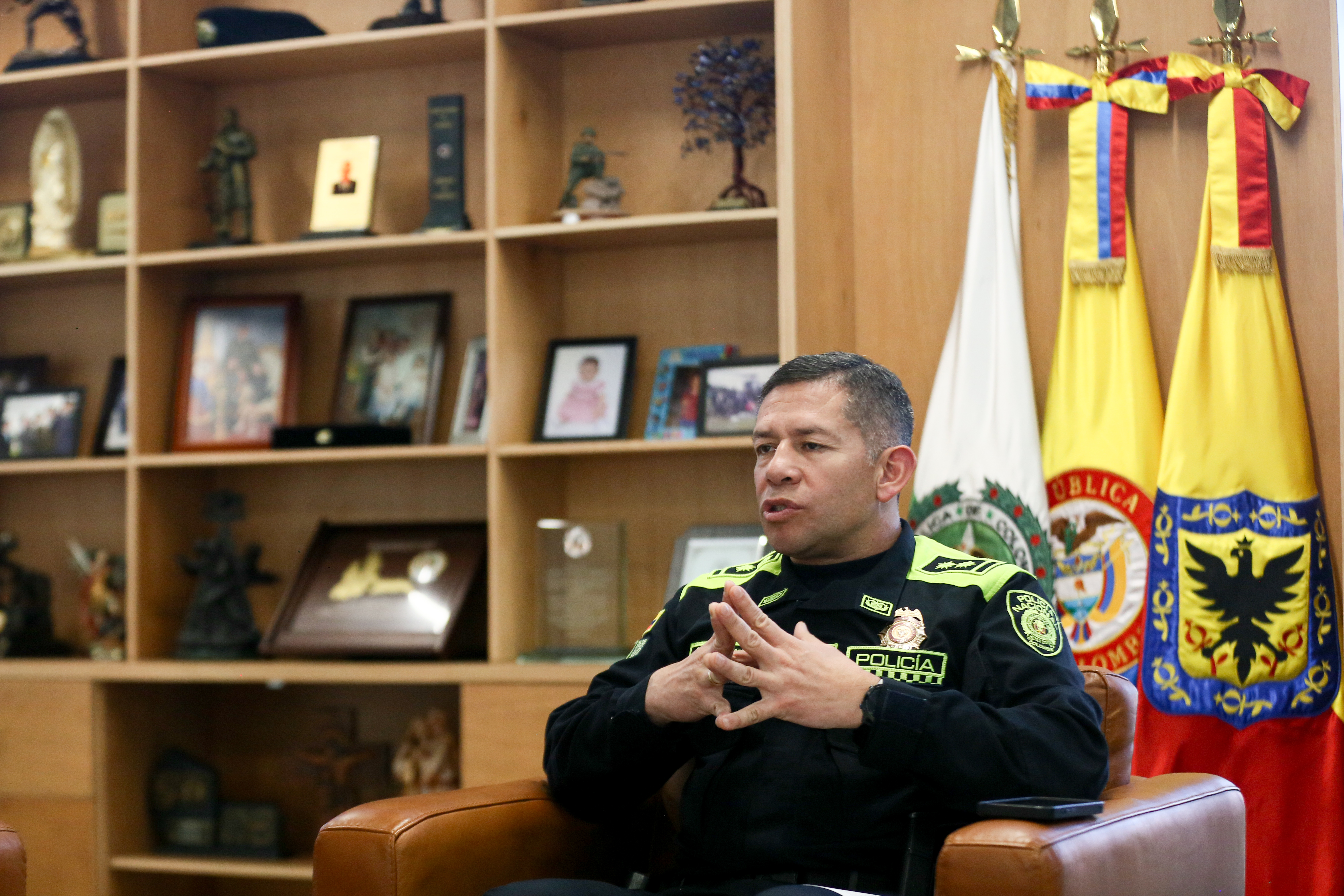 Jefe de la Policía en Bogotá 