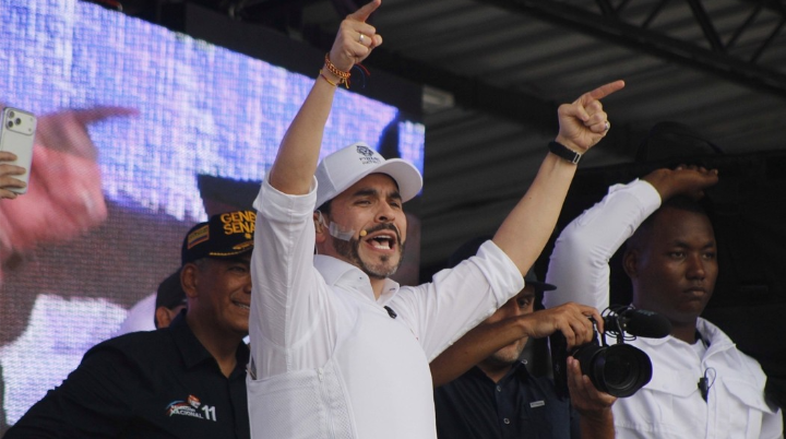 Abelardo de la Espriella, candidato presidencial. 