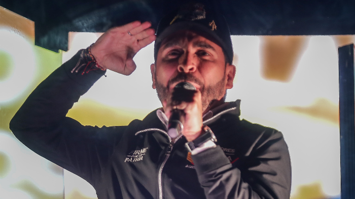 Abelardo de la Espriella, candidato del movimiento Salvación Nacional. 
