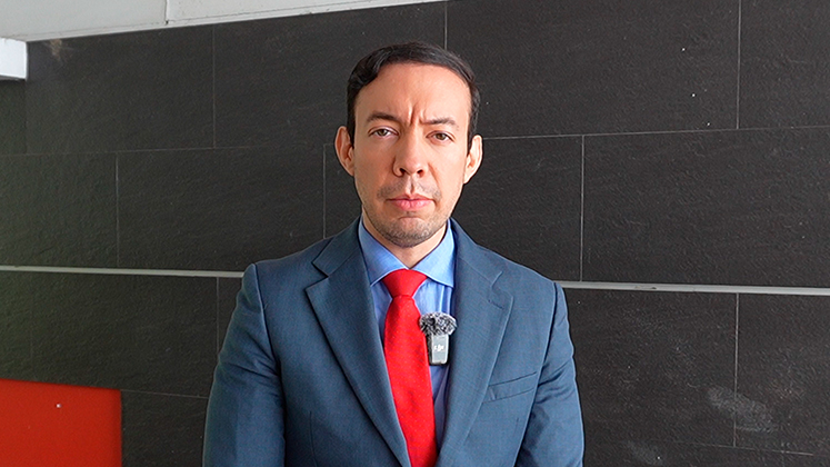 José María Peláez, abogado defensor de Edward Alfirio Nieto