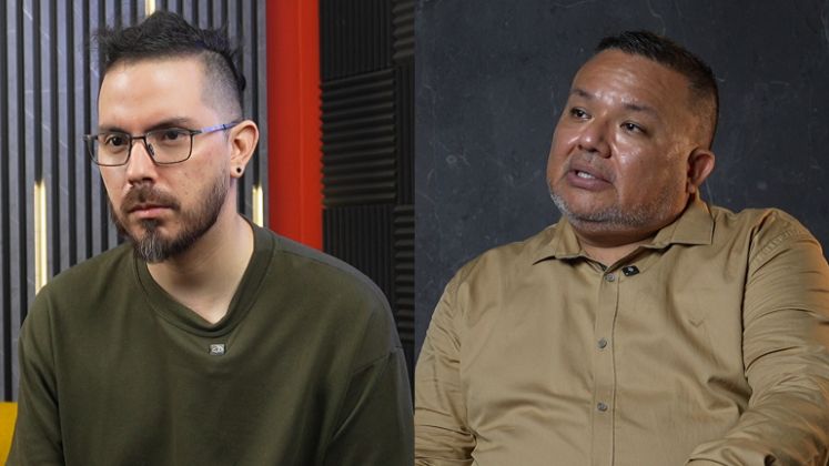 Abogados Carlos Andrés Muñoz y Edwin Leonardo Guerero