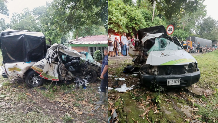 Mortal accidente de tránsito en la vía Astilleros - Sardinata