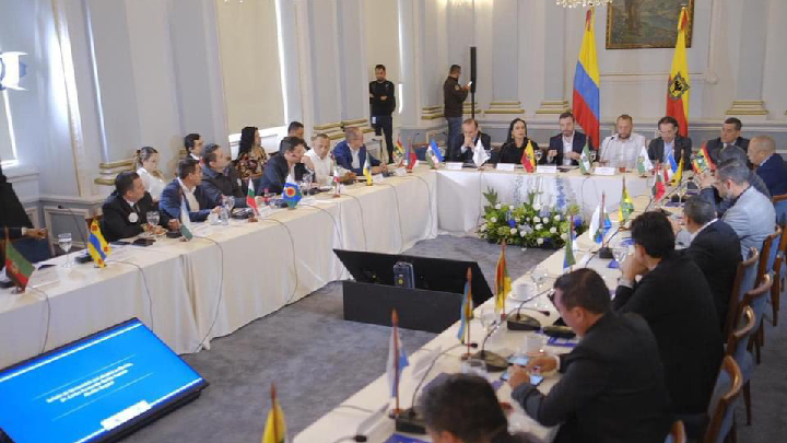 Respaldo de alcaldes a Carlos Fernando Galán./Foto cortesía