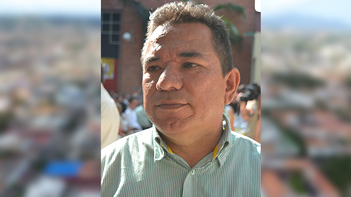 Alfonso Parra, líder comunitario