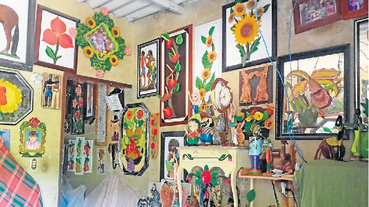 Las artesanias de Carlos Julio