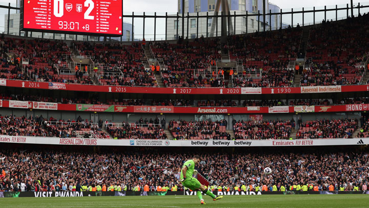 Arsenal vs Aston Villa 