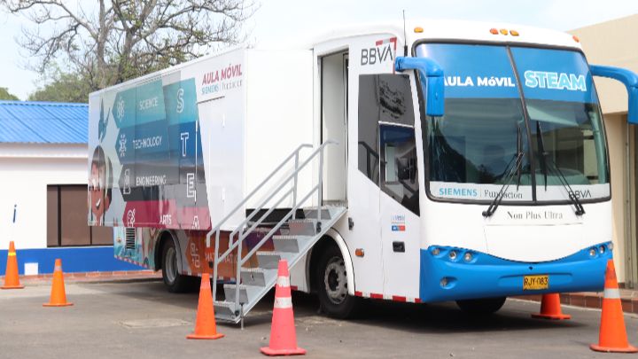 Aula Móvil Steam recorre Cúcuta