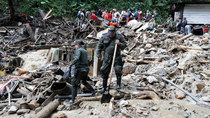 Desolación y luto en Abriaquí, Antioquia tras avalancha que dejó 12 muertos