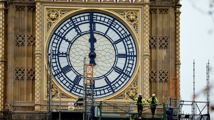 Big Ben repicará en fin de año sin haber finalizado su restauración./Foto: internet