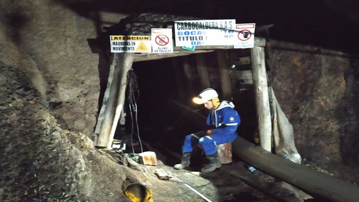 Minas de Lobatera en Táchira. Foto AFP