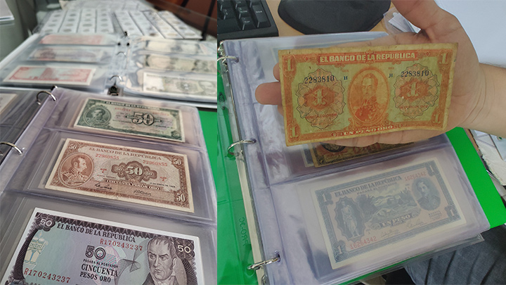 Billetes numismático