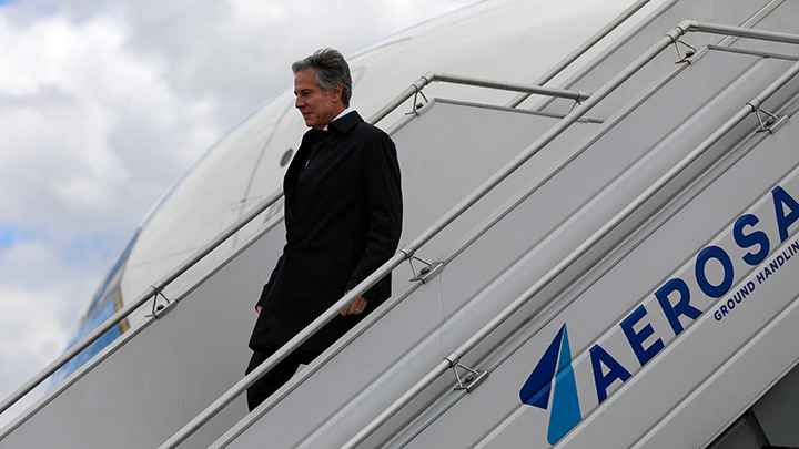 Antony Blinken inicia en Colombia una gira por América Latina