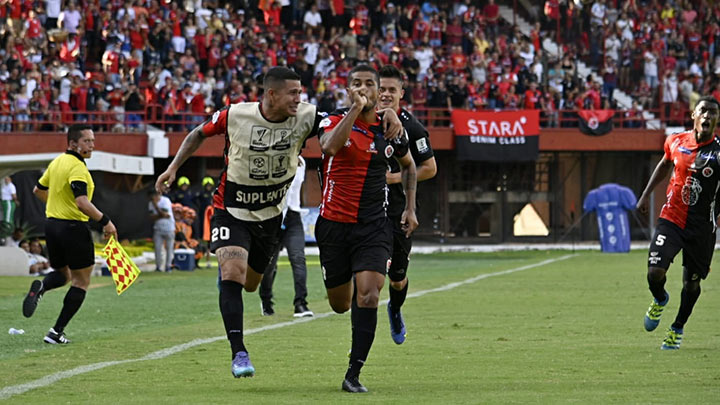 Gol del Cúcuta Deportivo