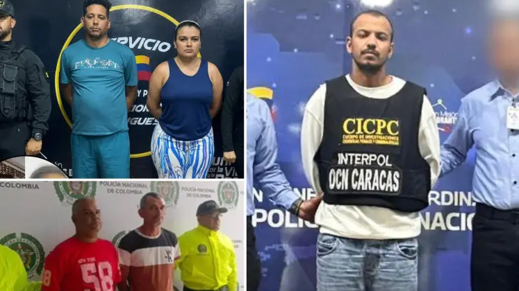 capturados en venezuela