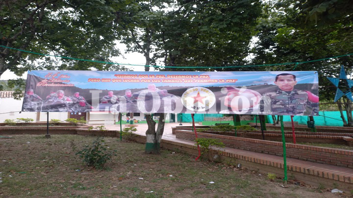 Epl instaló varias pasacalles en Norte de Santander.