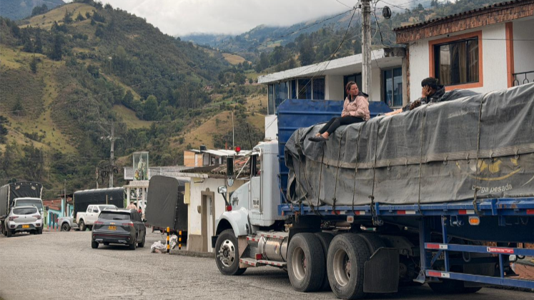 Bloqueo en vías de Chitagá.