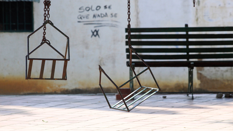 Parques deteriorados